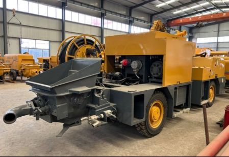 ماشین ربات کنکریت خیس با کارایی بالا برای تونل ها